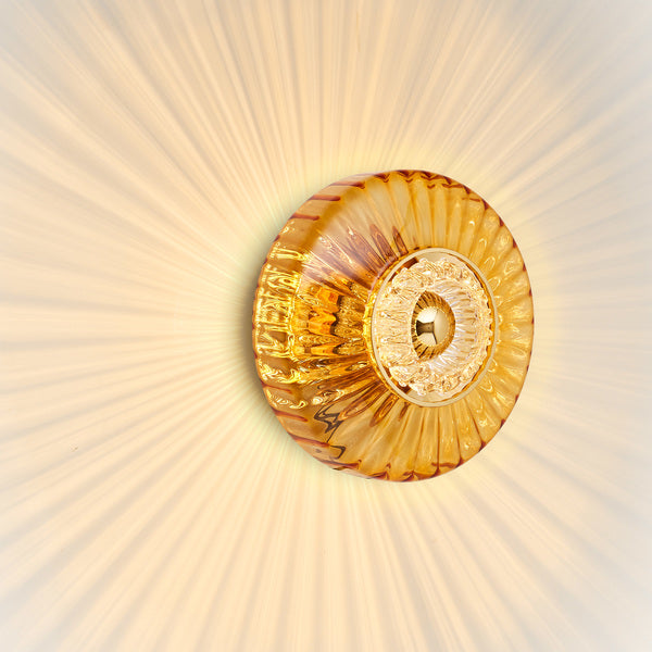 A packshot of New Wave Optic Wall in amber