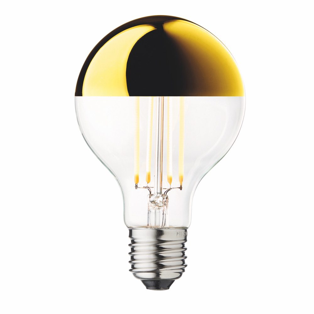 Globe Bulb Ø80 | Crown/Gold | 3,5W