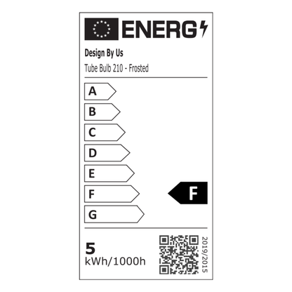 Tube Bulb 210 | Frosted | 4,5W