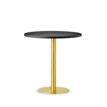 Skins Round - Black, Brass